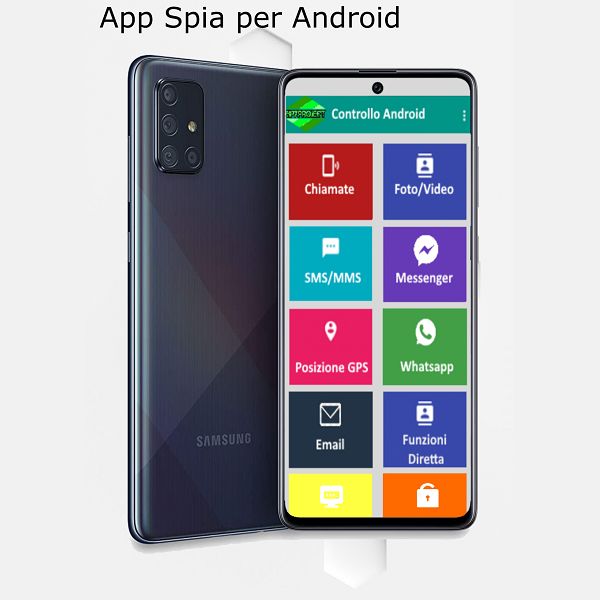 App spia Samsung A71 e cellulari android