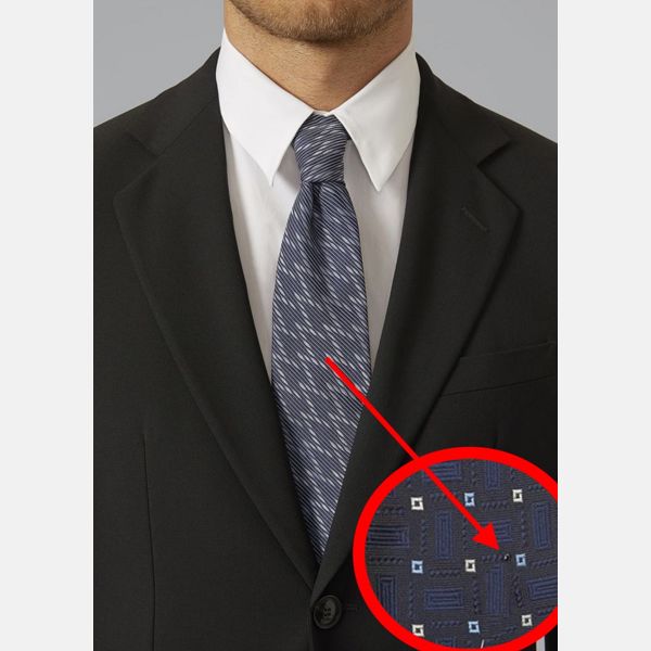 Cravatta con telecamera nascosta camera spia miniaturizzata