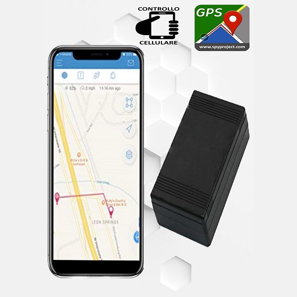Localizzatore con ascolto audio GPS per uso professionale