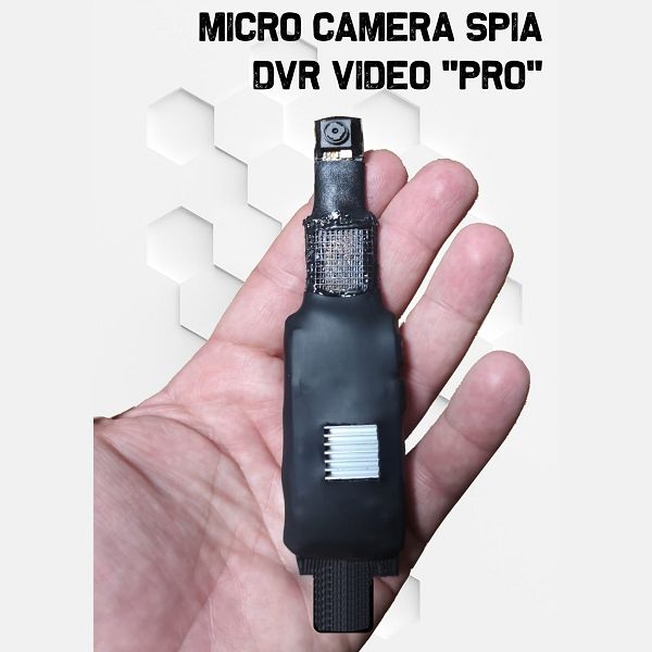 Micro Telecamera spia professionale di Forze dell'Ordine 