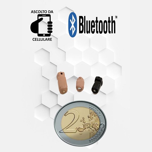 Micro auricolare bluetooth induttivo per chiamate discrete