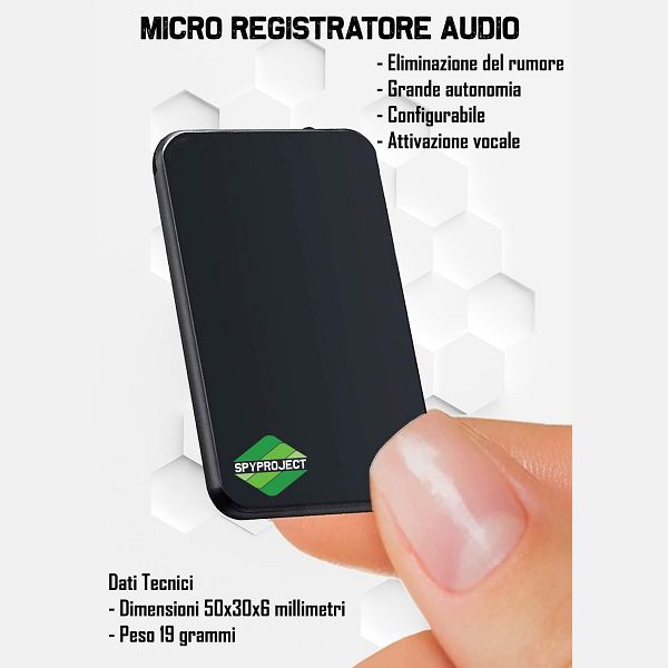 Micro registratore audio HQ professionale