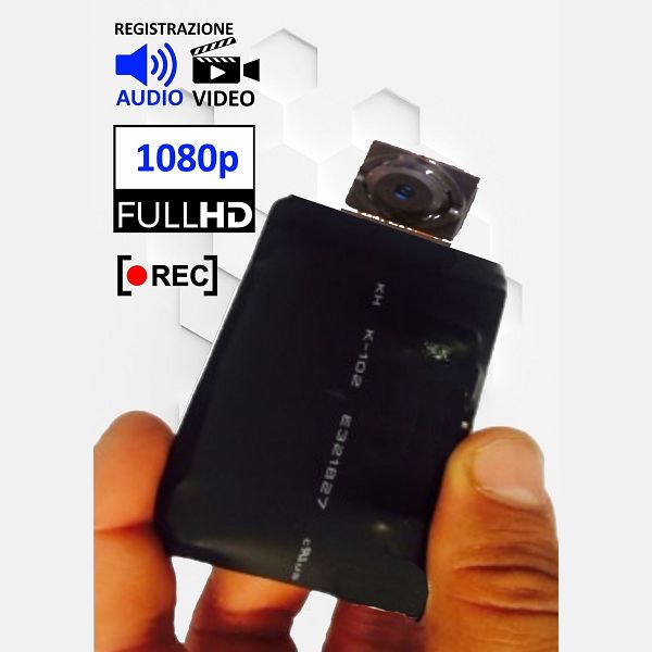Microcamera audio video professionale