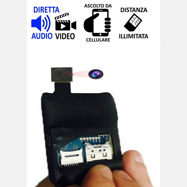 Micro registratore audio video GSM professionale