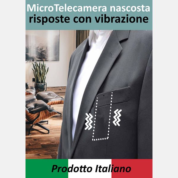Sistema video per comunicazioni nascoste con vibrazione