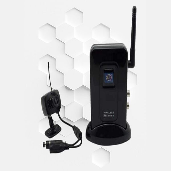 Telecamera wireless con ricevitore audio video