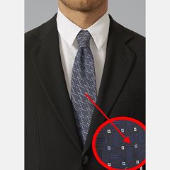 Micro telecamera occultata in cravatta