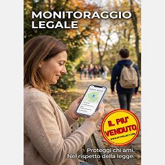 Software di controllo parentale per Android. Monitora l'attività del dispositivo di tuo figlio legalmente