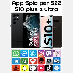 Software spia Samsung Galaxy S10 e S10 plus mensile Art.494